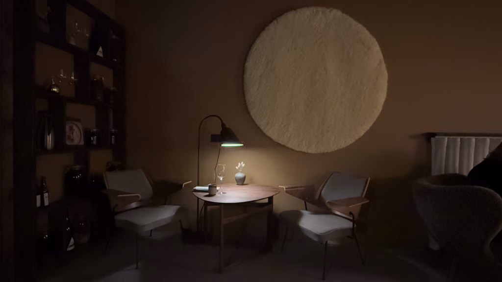 Dill 餐廳二樓 Living Room 的用餐環境與餐前飲品